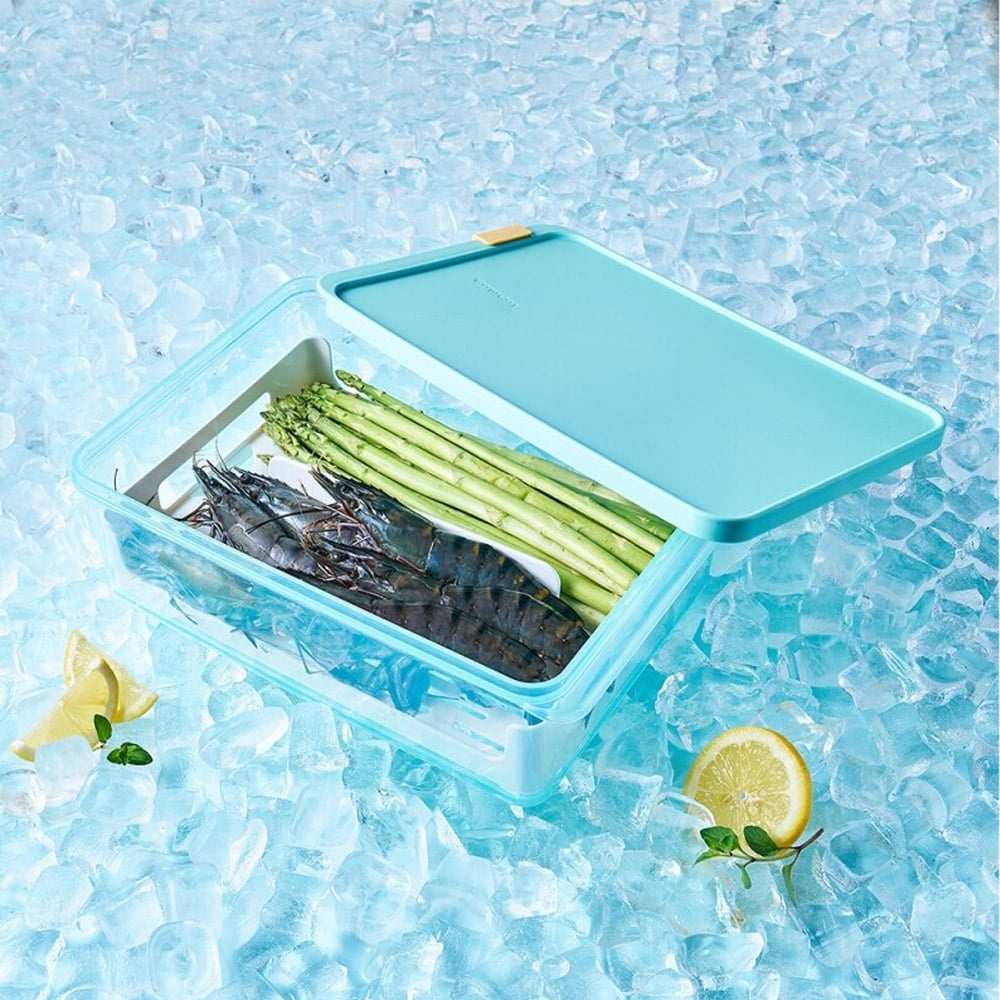 Hộp Trữ Đông Thực Phẩm Freezer Fit LocknLock 3.5L - Kèm Khay Chia Ngăn - HFL106DR